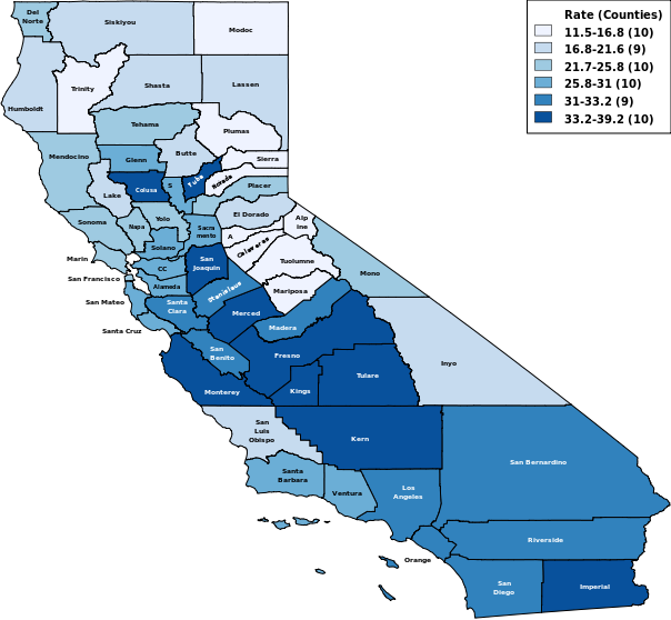 Clickable map