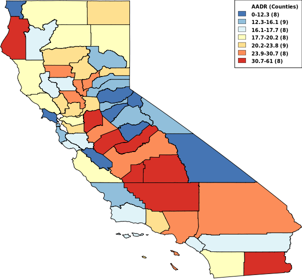 Clickable map