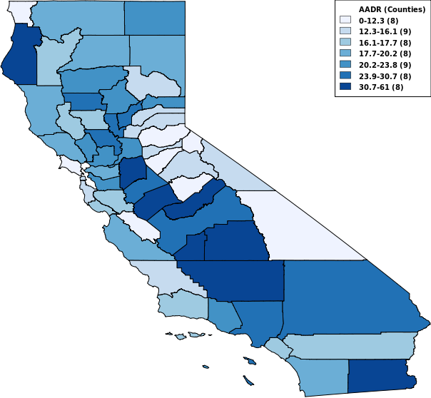 Clickable map