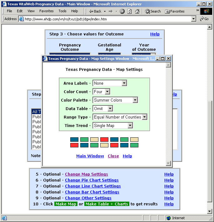 Screenshot: Multiple Windows